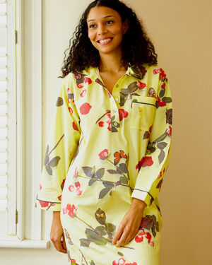 'Bed Of Rose' - Yellow NightShirt